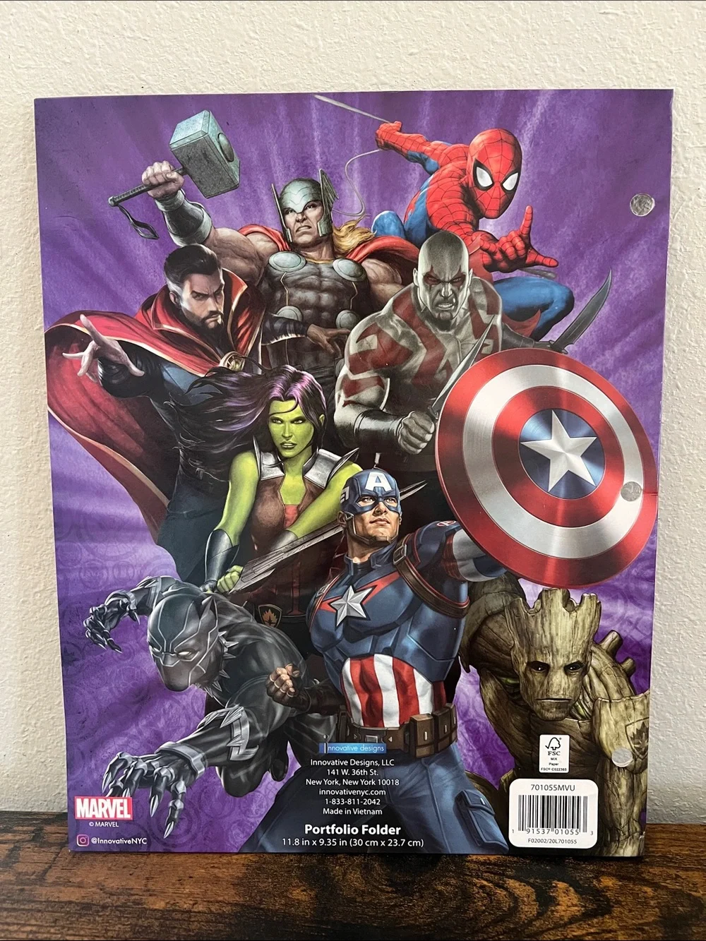 Marvel avengers stationary